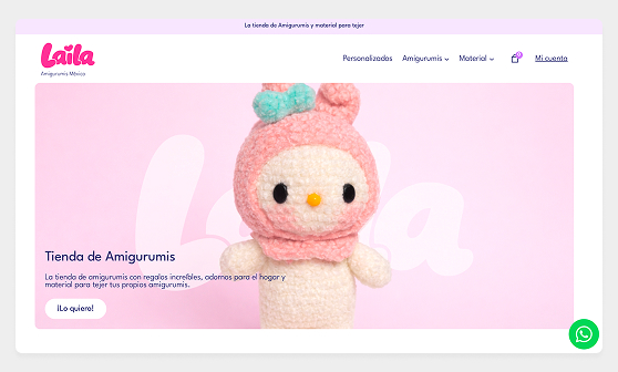 Proyecto WordPress de Amigurumis