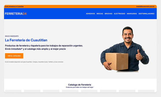 Proyecto WordPress FERRETERIA24